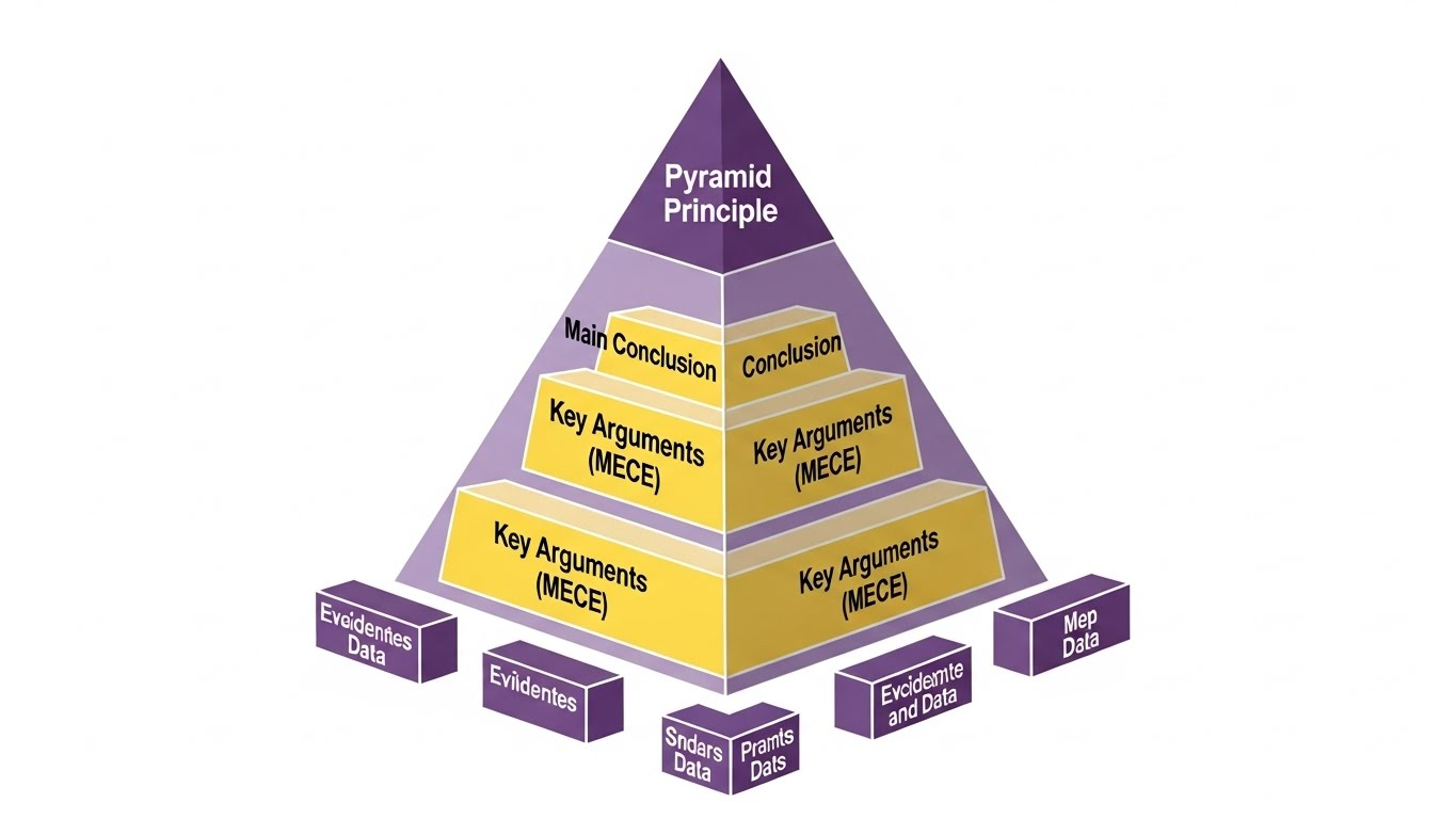 전달력 200% UP! 두괄식 표현의 피라미드 구조와 실전 작성 팁