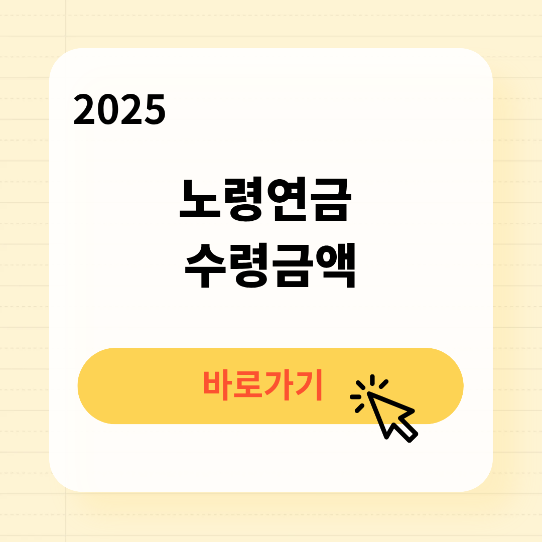 노령연금 수령금액 조회방법