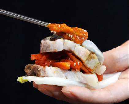 흥부보쌈 대표 메뉴 