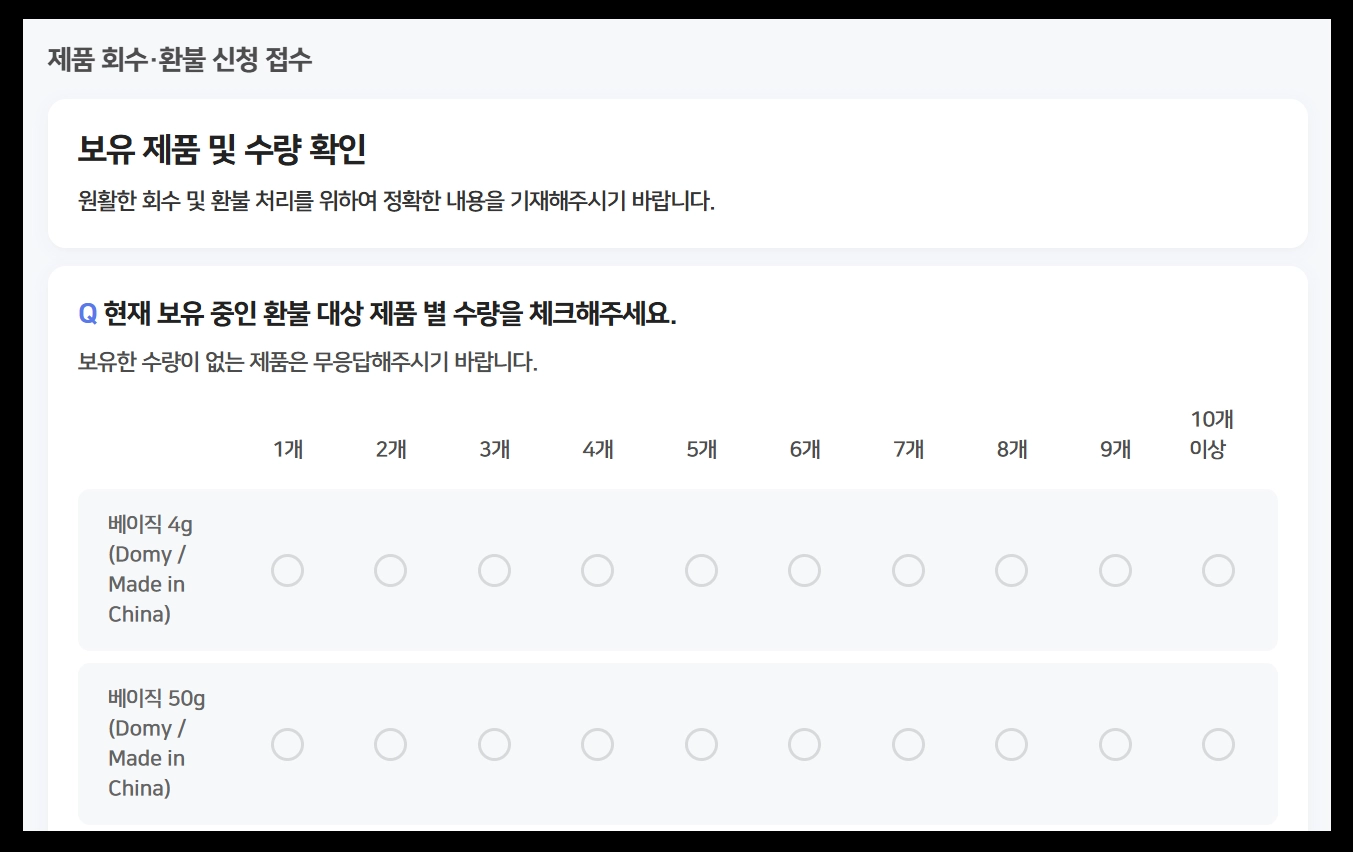 2080치약(리콜 대상, 6종 목록)(확인 방법 + 환불 절차)