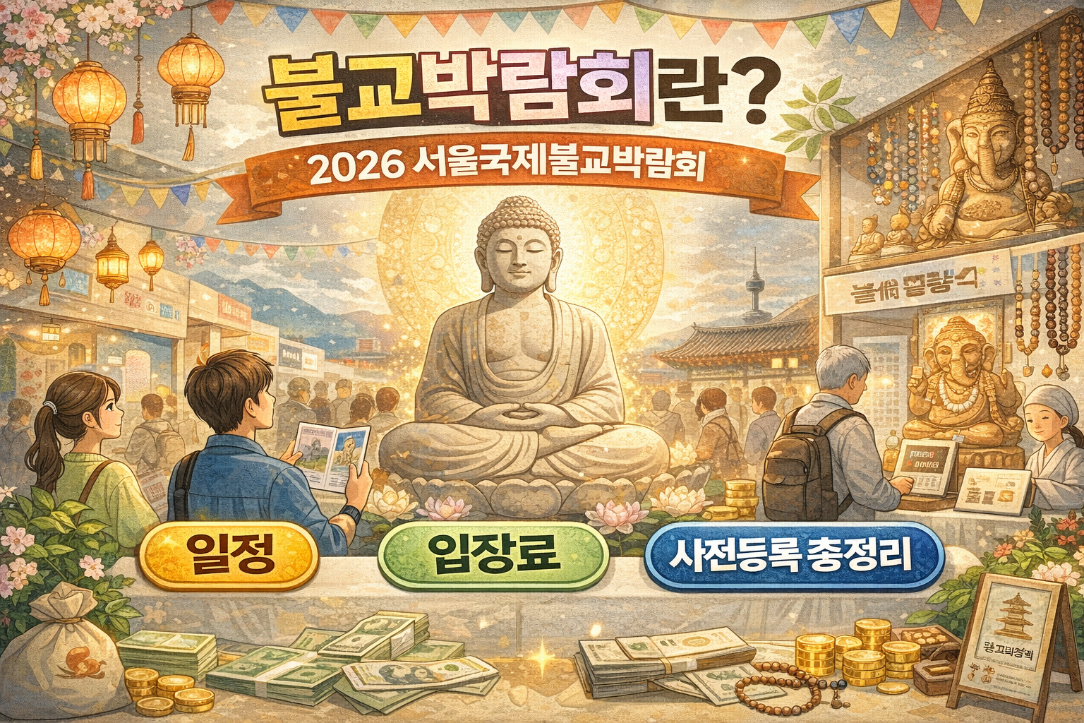 불교박람회 가볼까? 2026 서울국제불교박람회 일정·입장료·볼거리 정리
