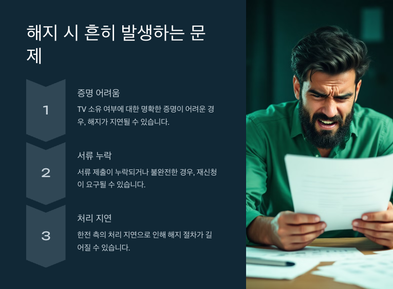 TV 수신료 해지 방법 완벽 가이드