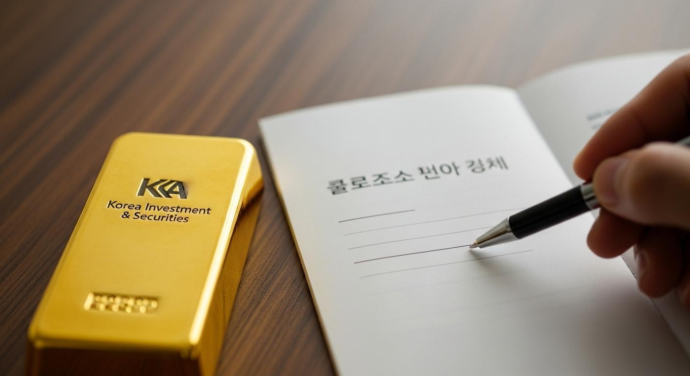 한국투자증권 금현물 계좌 수수료