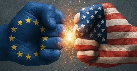 유럽과 미국의 탄소 국경세 충돌, 무역전쟁 다시 시작 관련 이미지