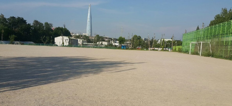 탄천체육시설 마루공원 축구장 테니스장
