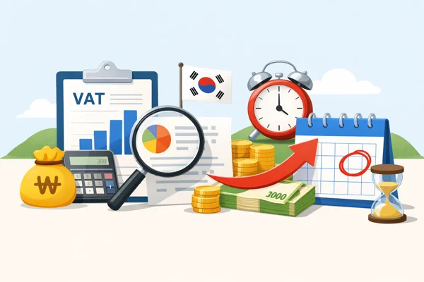 부가세 계산 결과 이미지