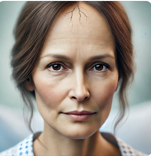 갱년기 여성 사진