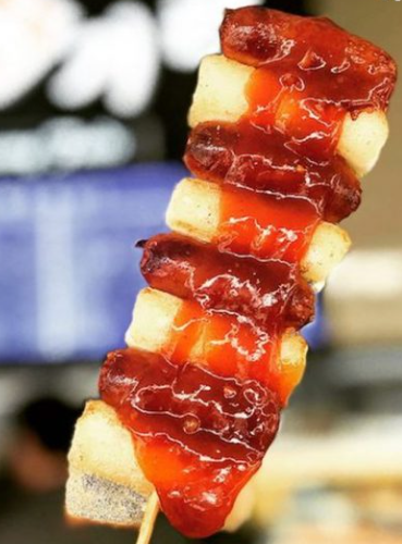 2. 안성휴게소 – 소떡소떡 (경부고속도로)