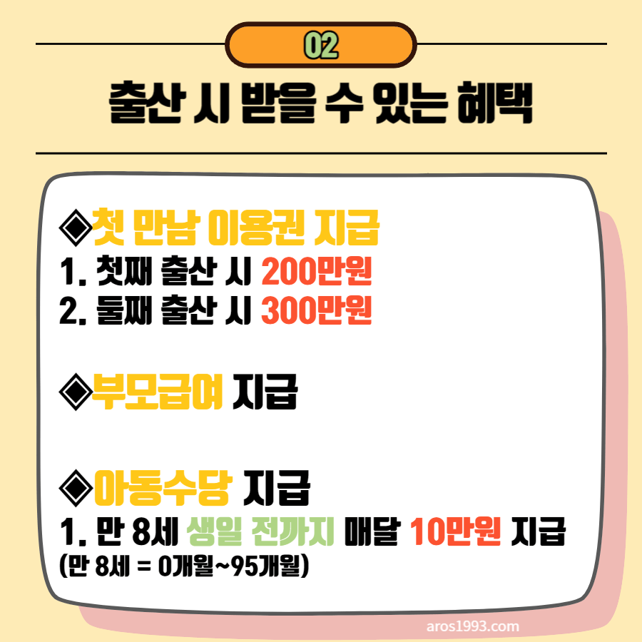 2024 출산 지원금 및 출산 혜택 총 정리