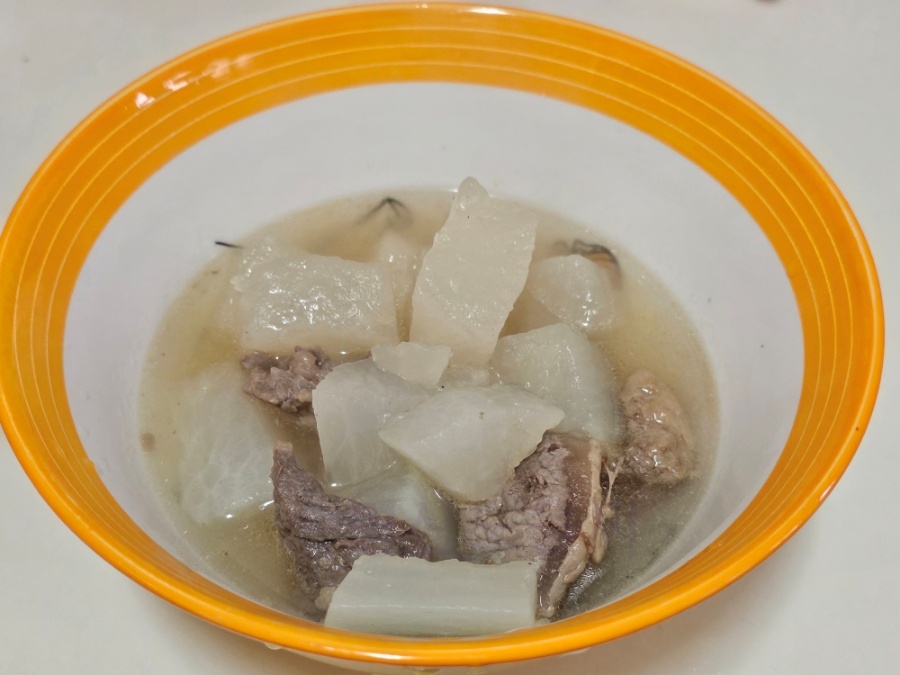 소고기뭇국 완성