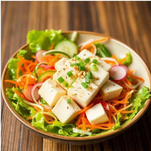 연두부 샐러드