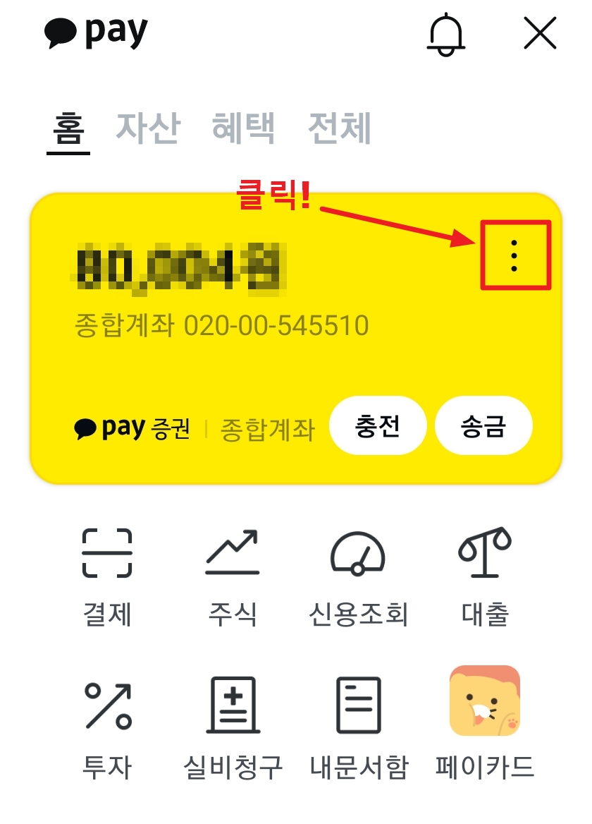 카카오페이 자동이체2