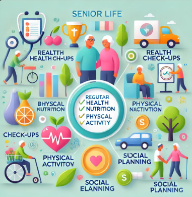 건강한 노년을 위한 필수 준비 사항 관련 사진
