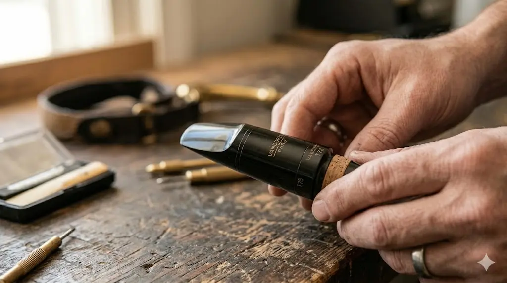 초보자 중급자 색소폰 마우스피스 오프닝 호수 추천 및 리드 세팅