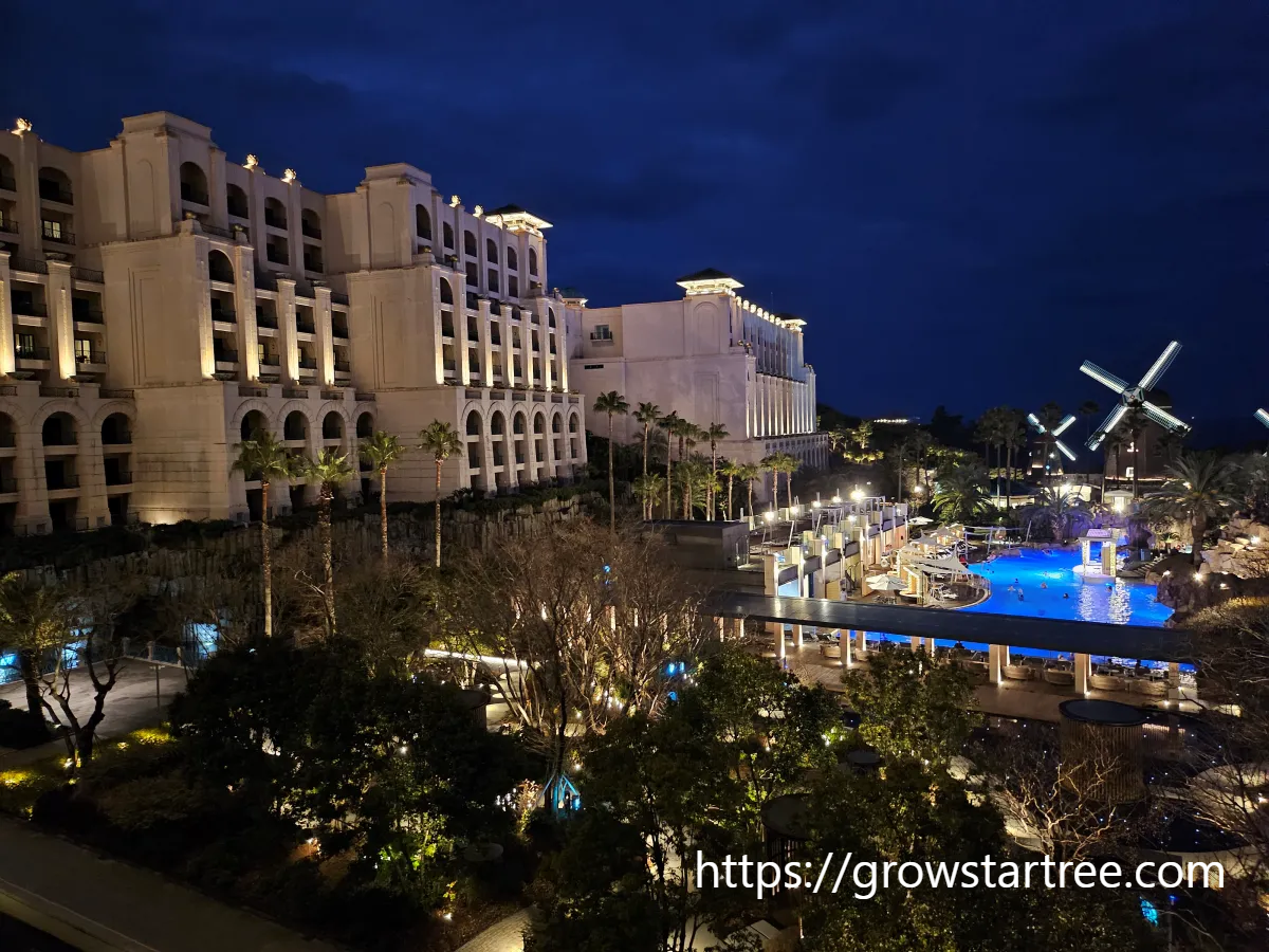 롯데호텔 제주 프리미어 가든뷰 패밀리 더블룸(프리미어 더블더블 가든)