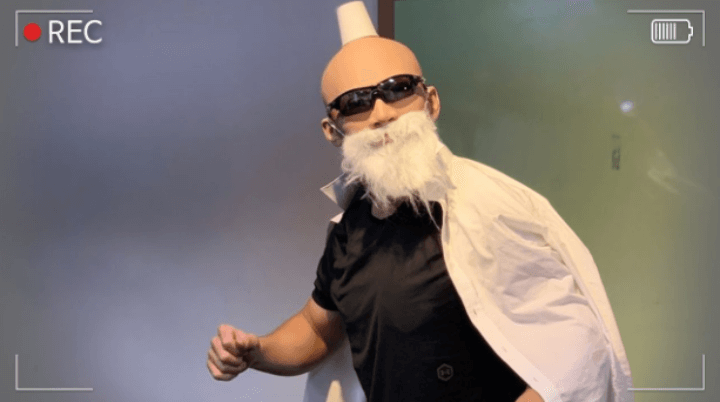 김계란-선글라스-대머리