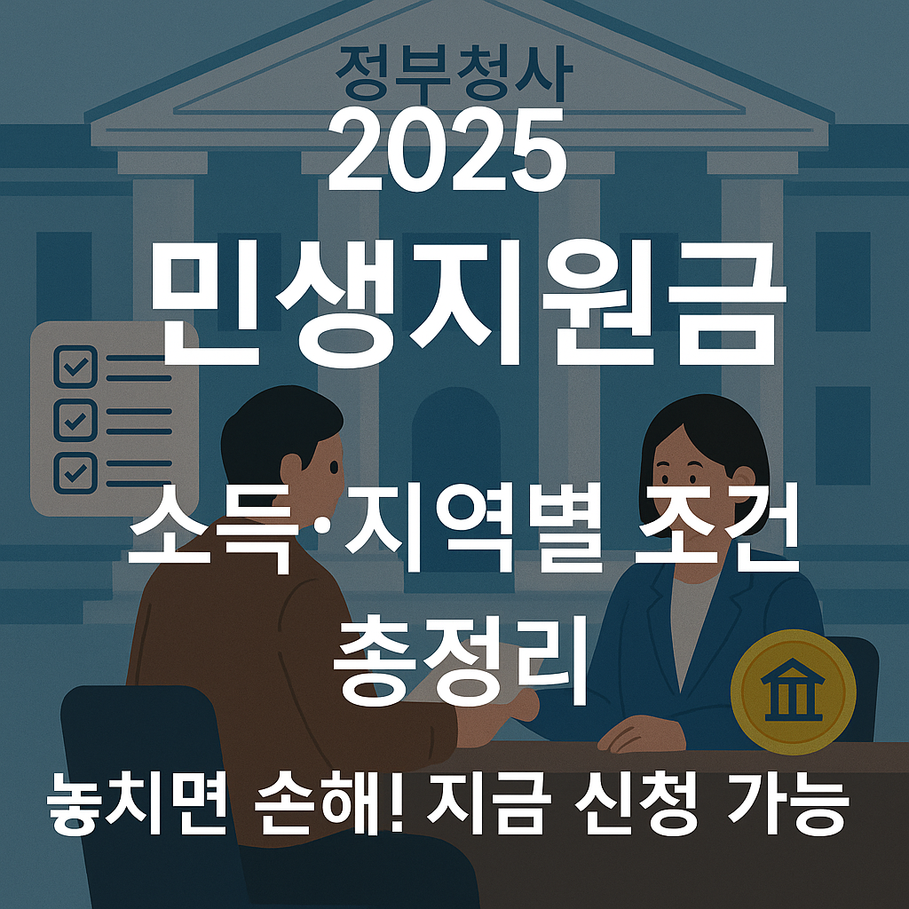2025 민생지원금, 누구나 받을 수 있을까? 지금 바로 확인하세요!
