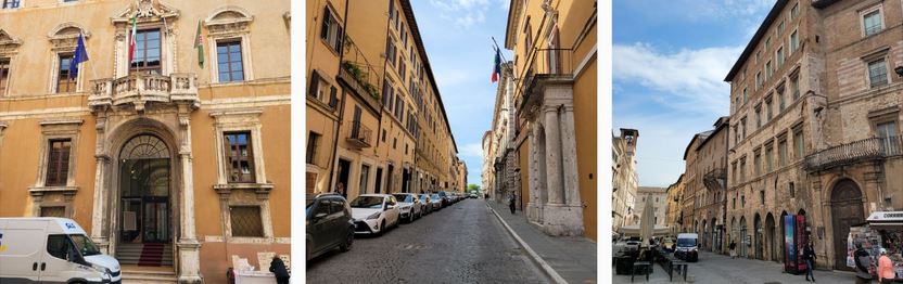 페루자의 코르소 반누치 거리