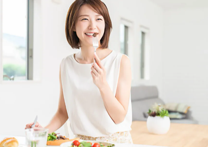 식욕이 없을 때도 가능한 한 영양 보충을.