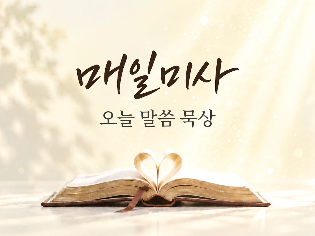 2026년 9월 28일 매일미사 오늘의 복음과 말씀 묵상