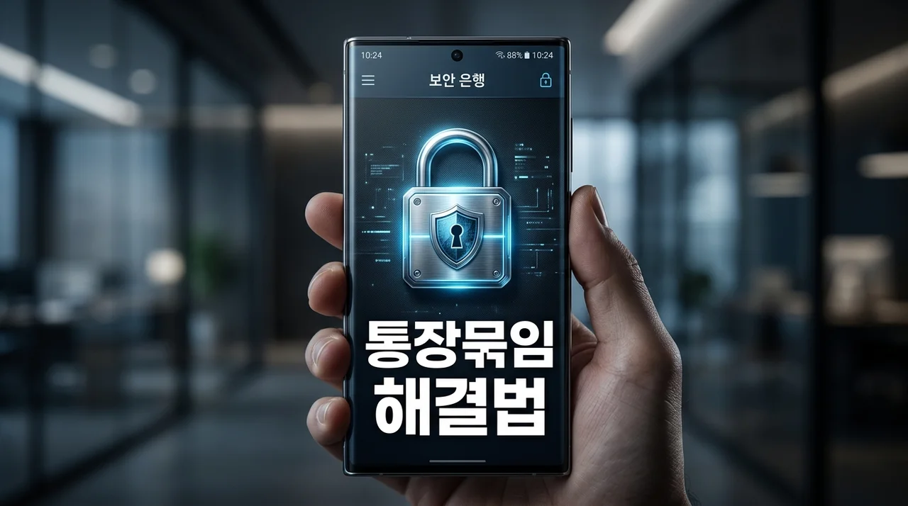 보이스피싱 통장묶임 이의신청 및 지급정지 해제 방법 완벽 가이드