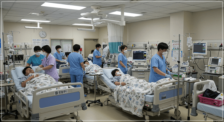 병원진료와 인포그래픽 자료