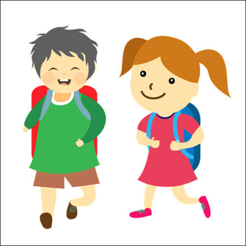 남자와 여자 어린이