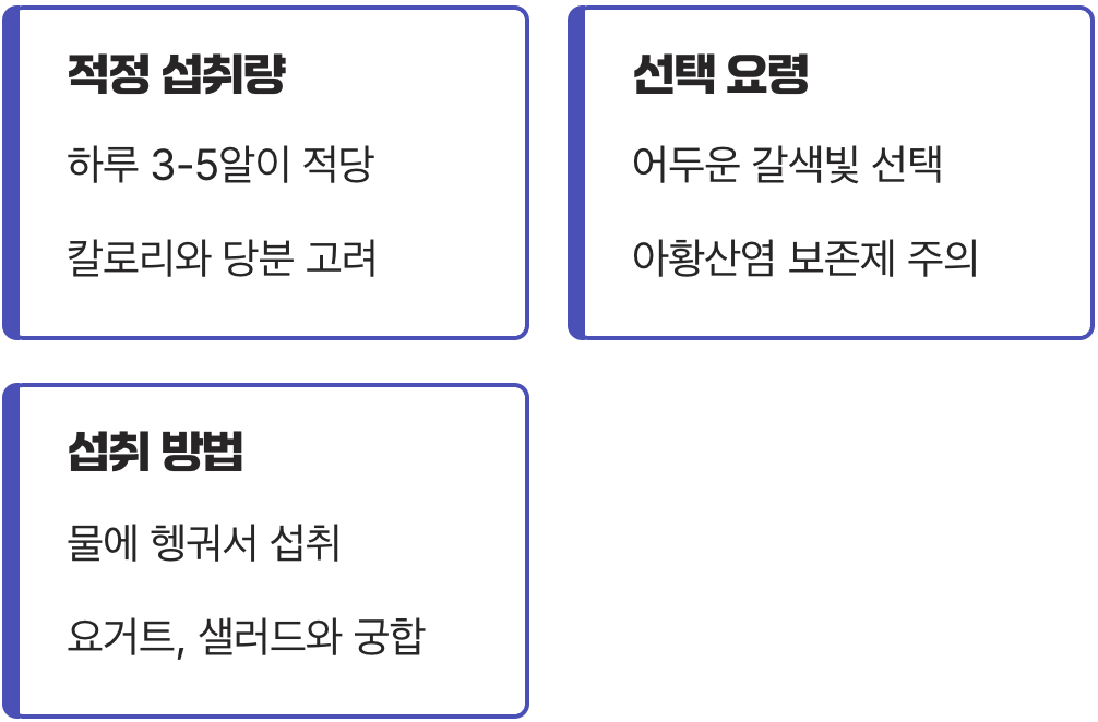 5. 똑똑하게 먹는 법과 주의사항