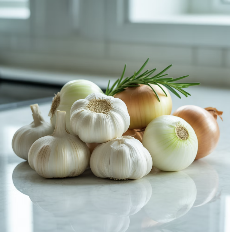 식탁 위의 숨은 보석들&amp;#44; 마늘과 양파