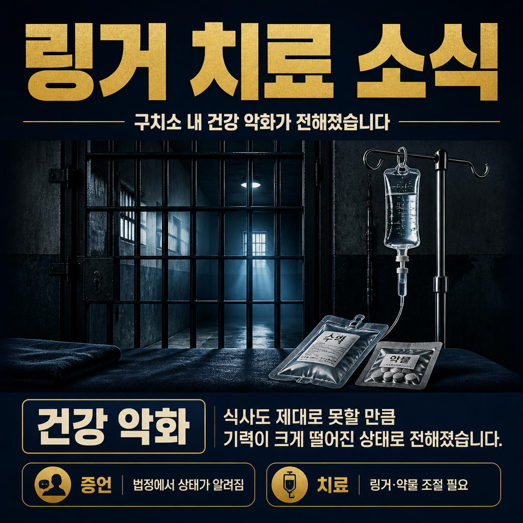 링거 치료 소식