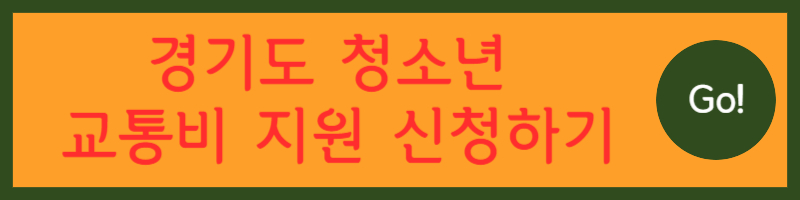 경기도 청소년 교통비 지원