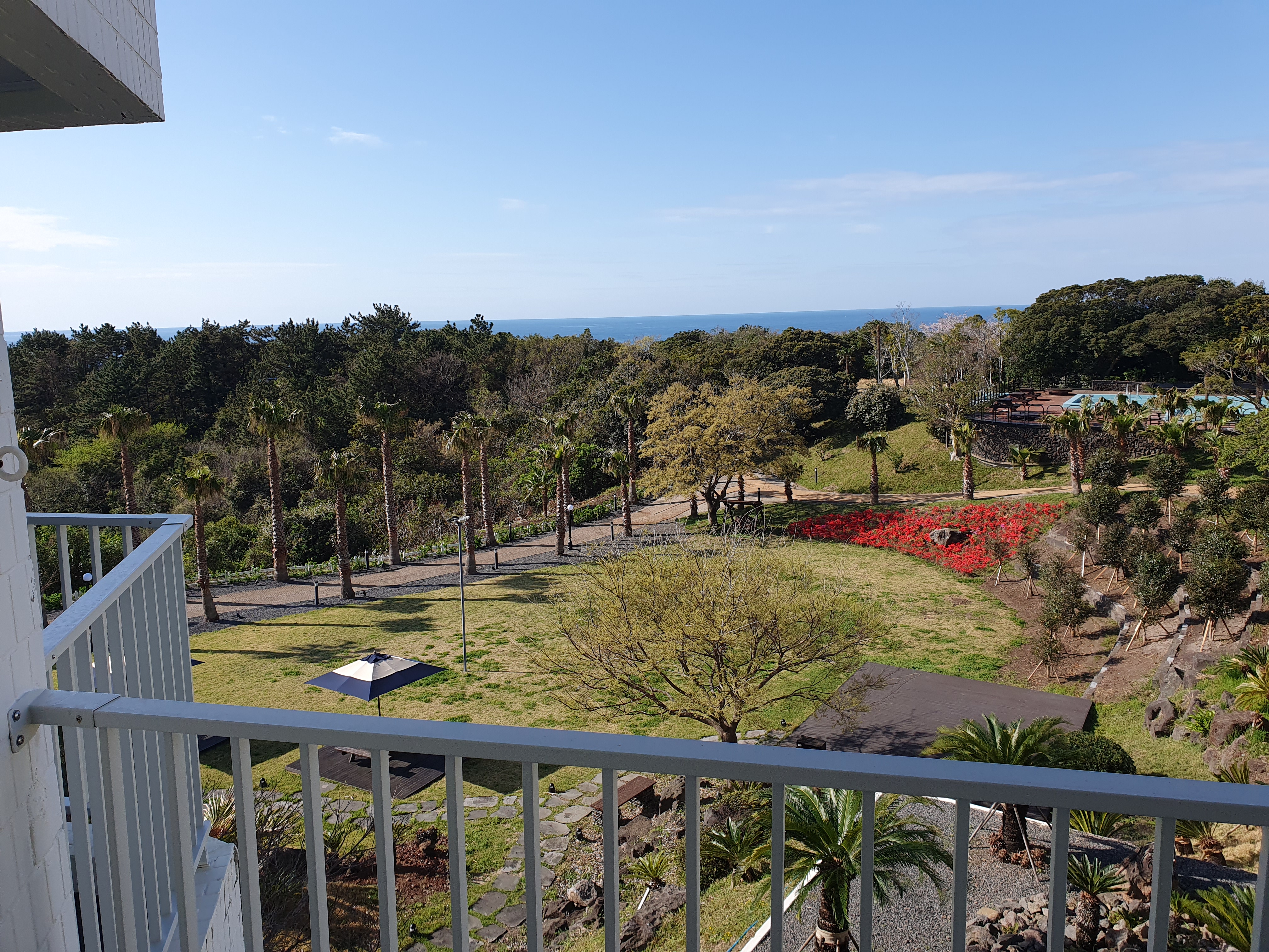 마지막으로 바라본 객실 오션뷰