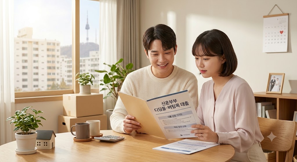 [신혼부부] 2026 신혼부부 디딤돌&middot;버팀목 대출 신청 자격, 소득 요건 및 한도 총정리
