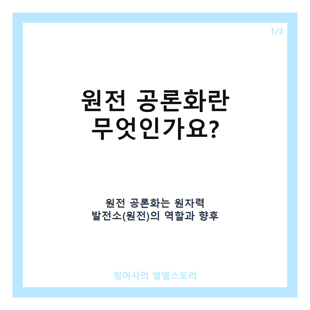 김성환 원전 공론화 발표, 국민 의견 수렴해 3개월간 추진 계획 공개 카드뉴스 1