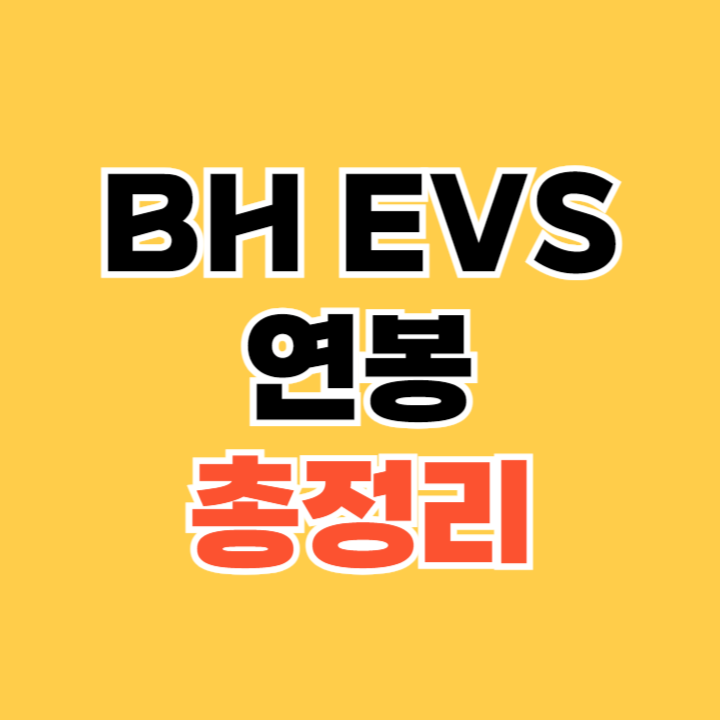 BH-EVS-연봉