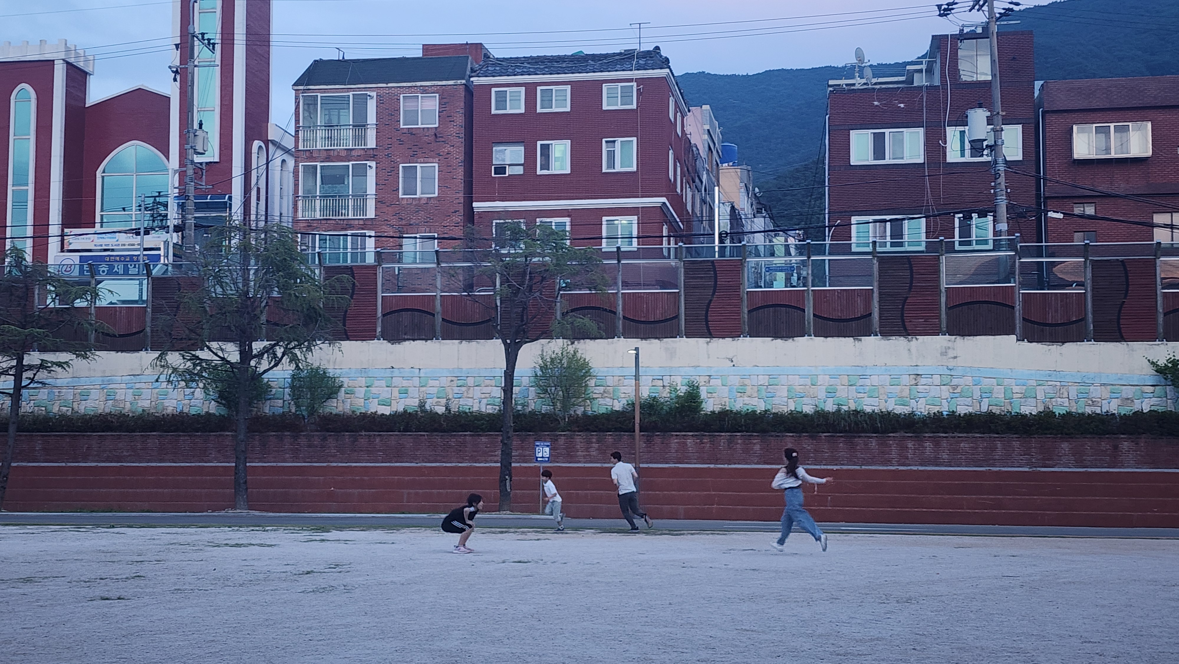 해운대메이커교육센터 캠핑 운동장