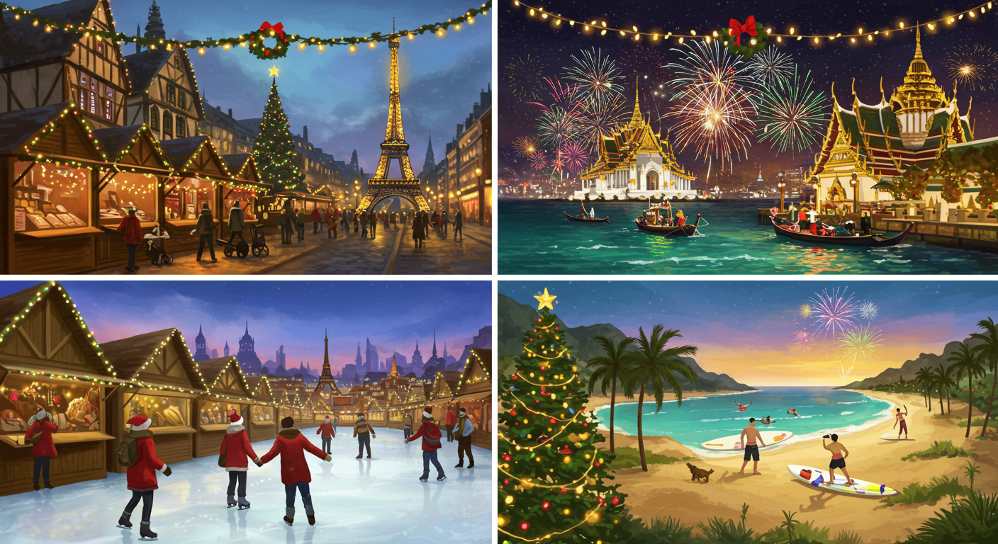 크리스마스와 연말에 가기 좋은 해외 여행지 추천