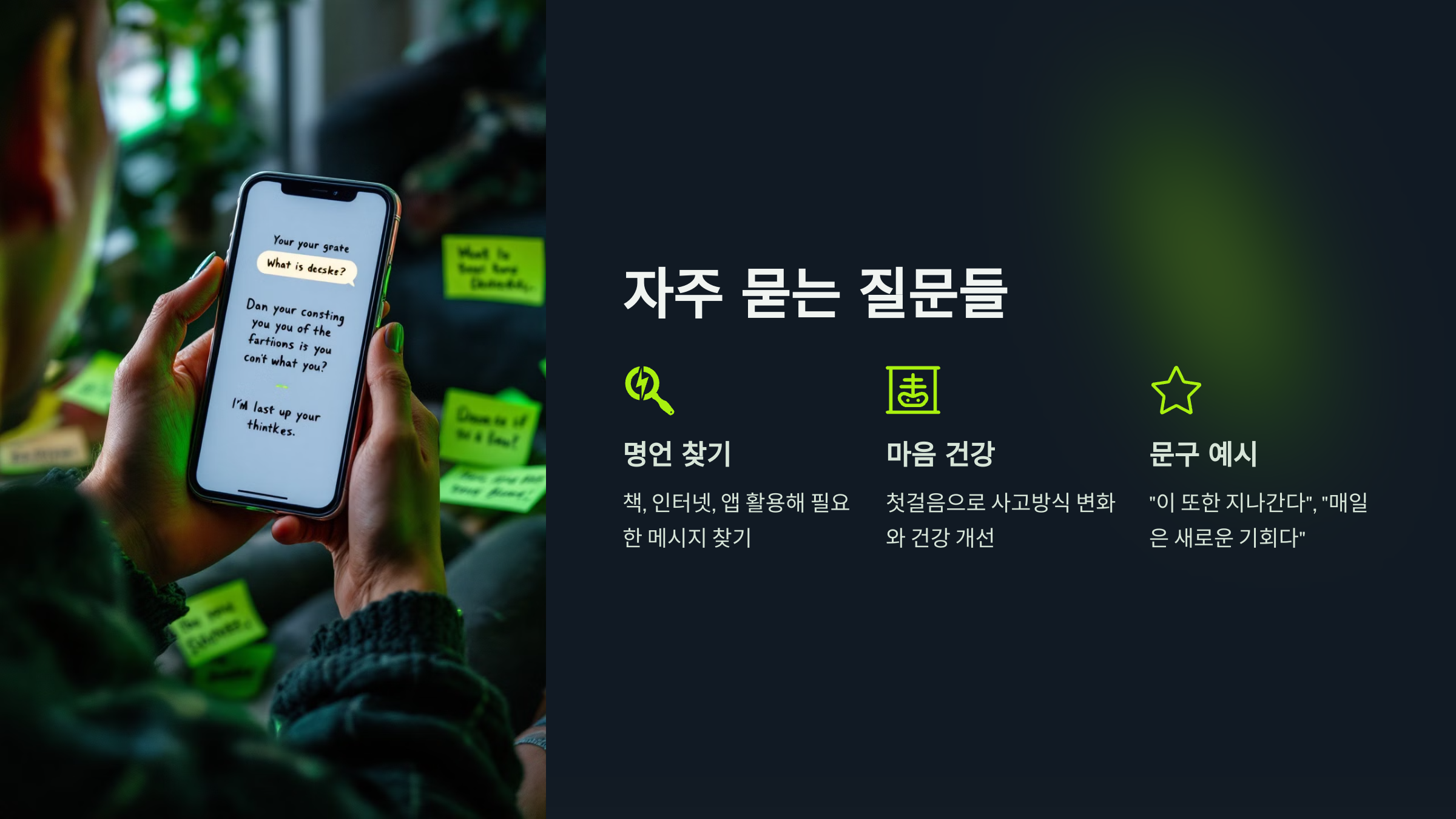 자주 묻는 질문들