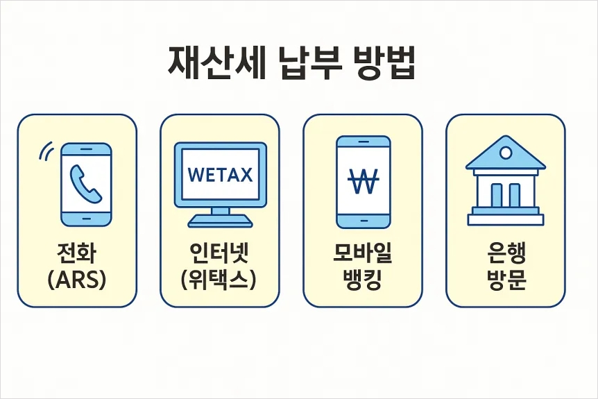 재산세 납부방법