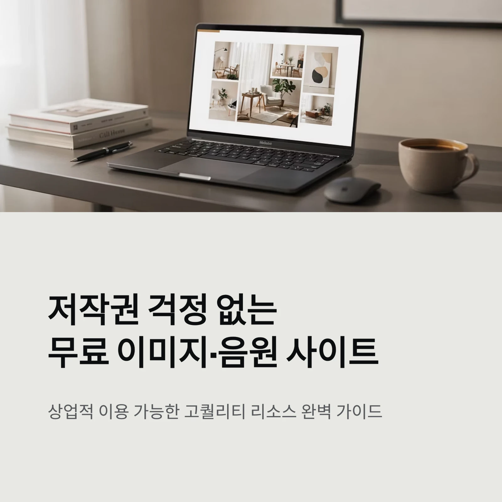 저작권 걱정 없는 이미지·음원 사이트 총정리: 상업적 무료 이용 완벽 가이드 (2026년 최신)