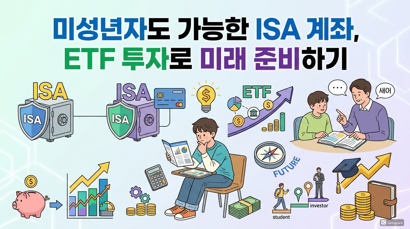 미성년자도 가능한 ISA 계좌, ETF 투자로 미래 준비하기
