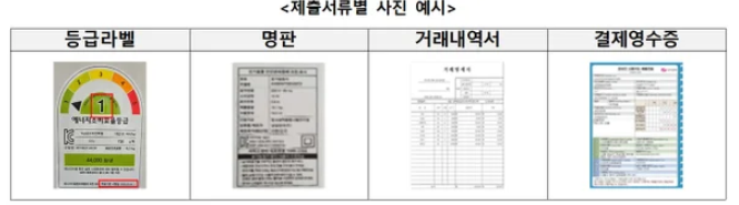 으뜸효율가전환급 신청 방법