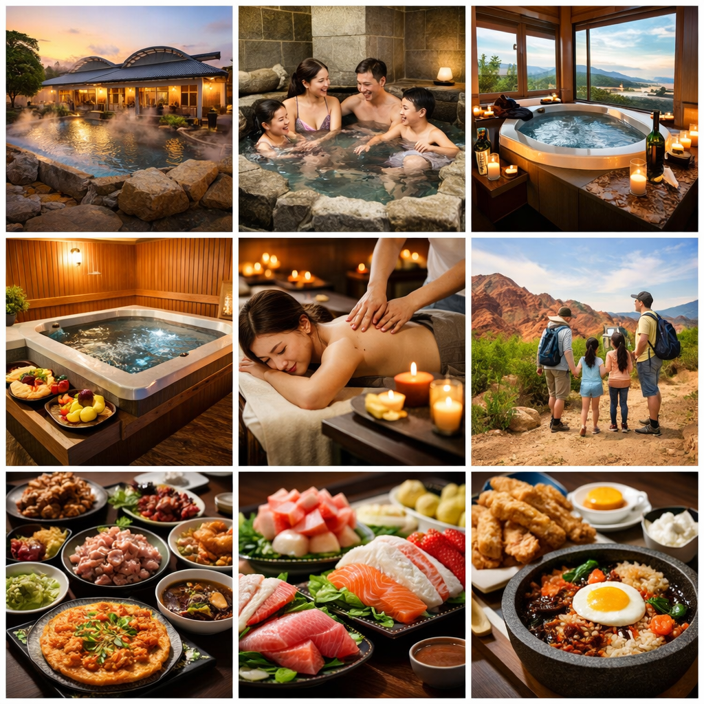 주말 예약 전쟁 끝! 화성 율암온천 가족탕