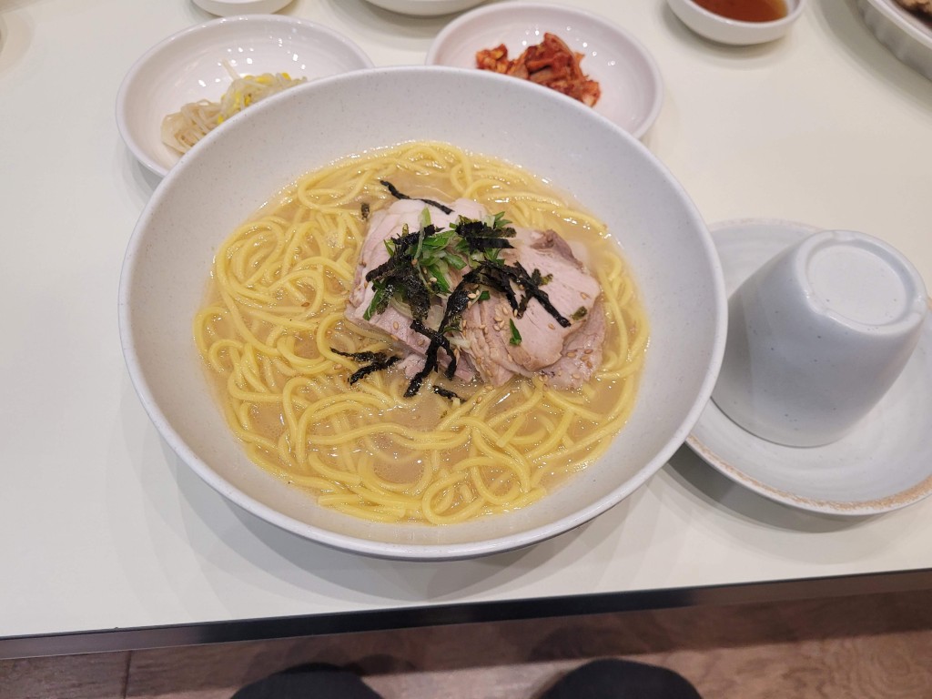 제주 도도리고기국수 고기국수 한 그릇 모습