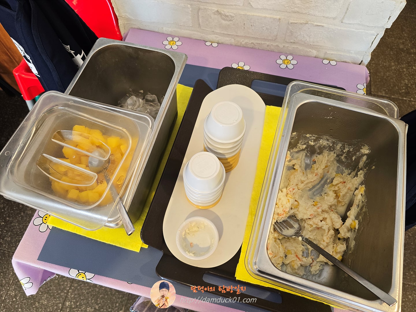 단무지, 감자 샐러드