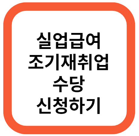 조기재취업수당 조건, 조기재취업 신청방법