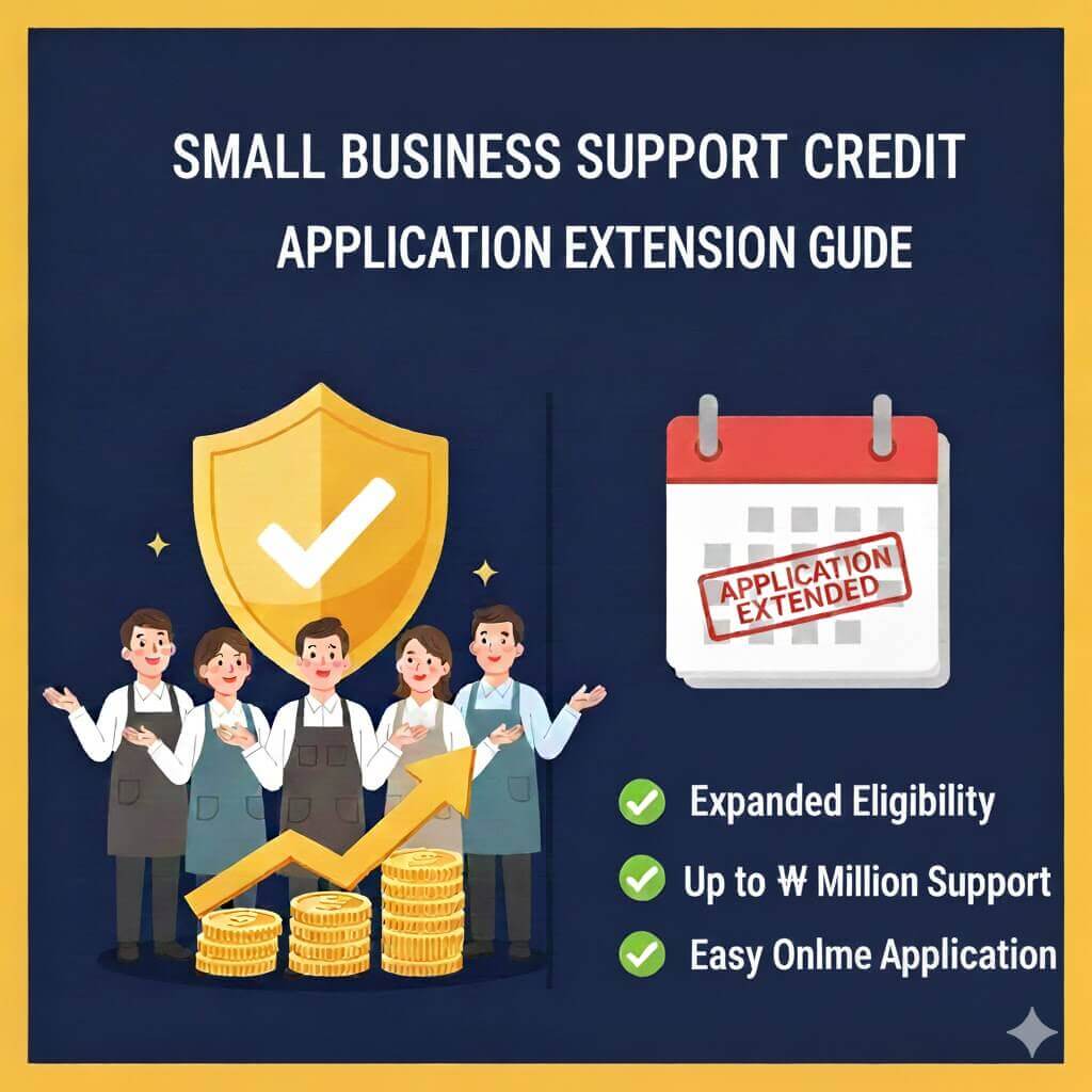 소상공인 부담경감 크레딧 신청 연장 총정리