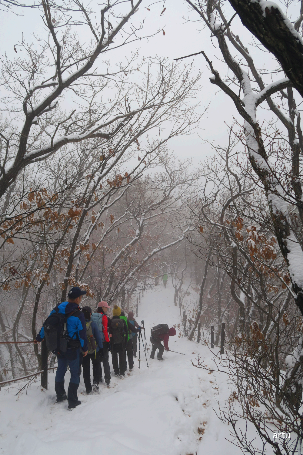 사패산 등산로