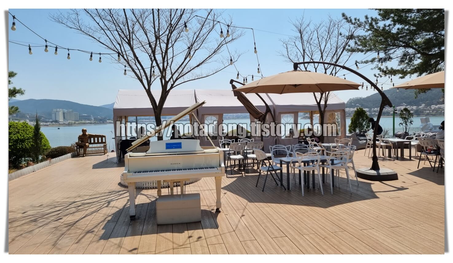 페이지나인 야외천막자리