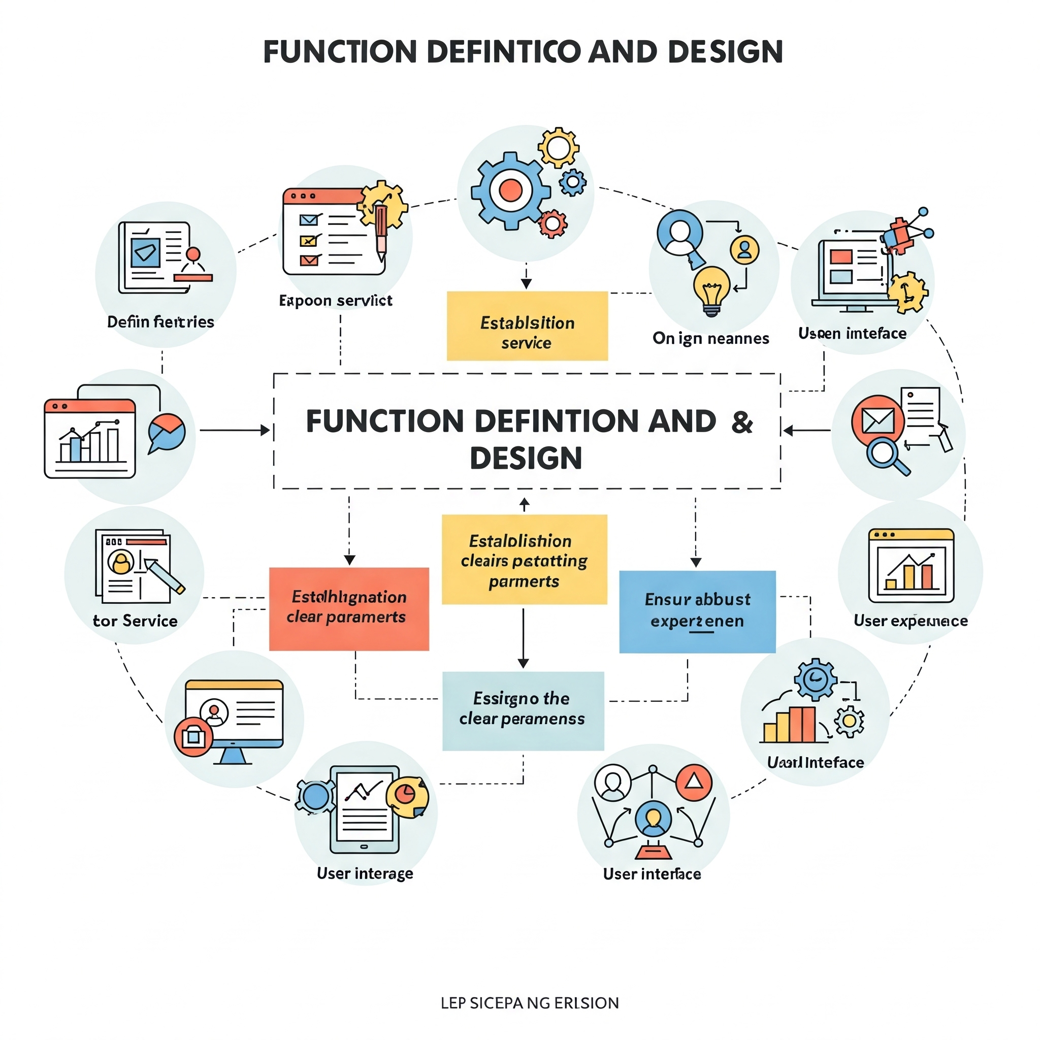 기능 정의 및 설계 프로세스 화면 이미지